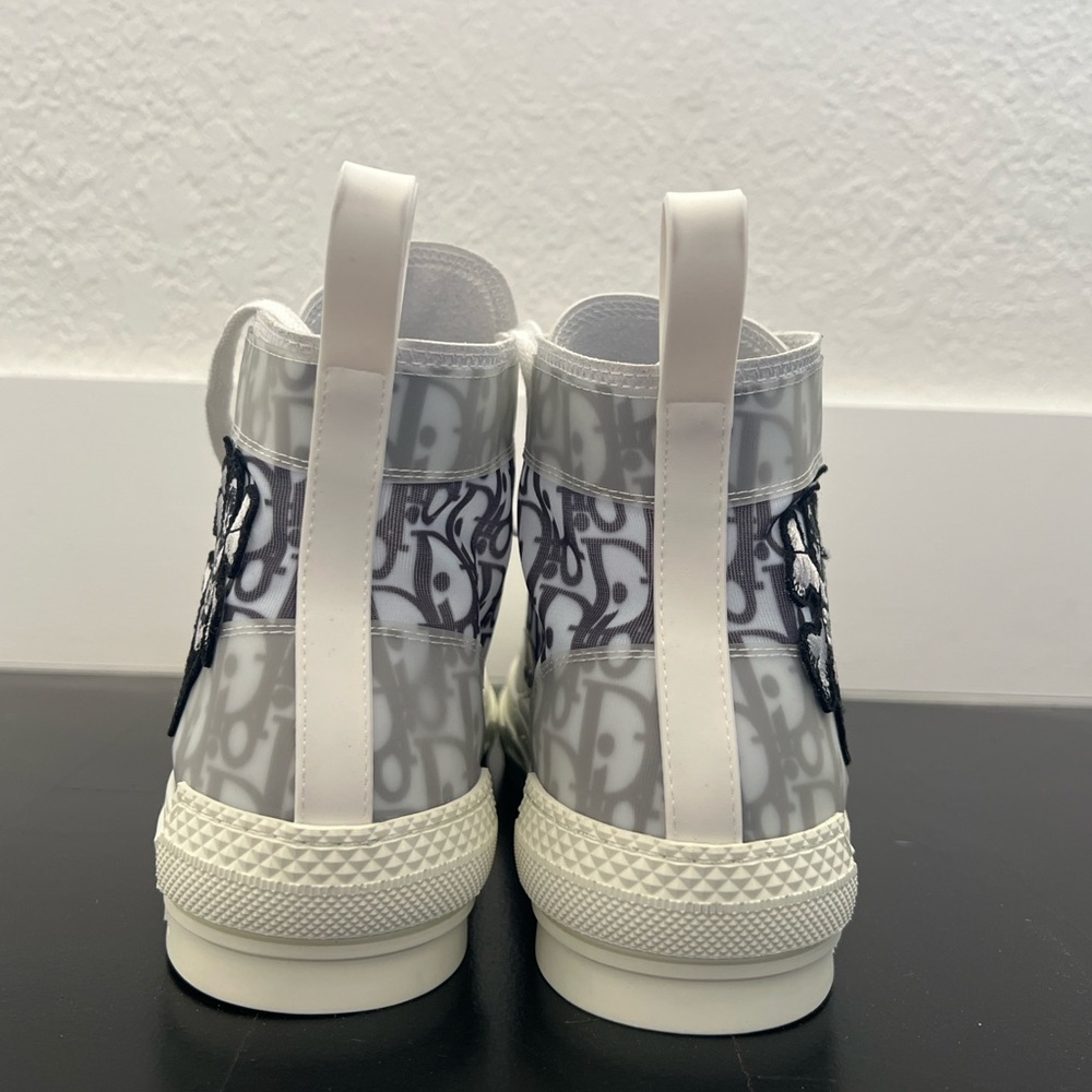 Dior Gray Canvas Sneakers - Picture 6 of 7